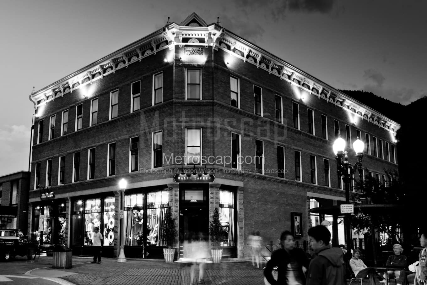 Black & White Aspen Architecture Pictures