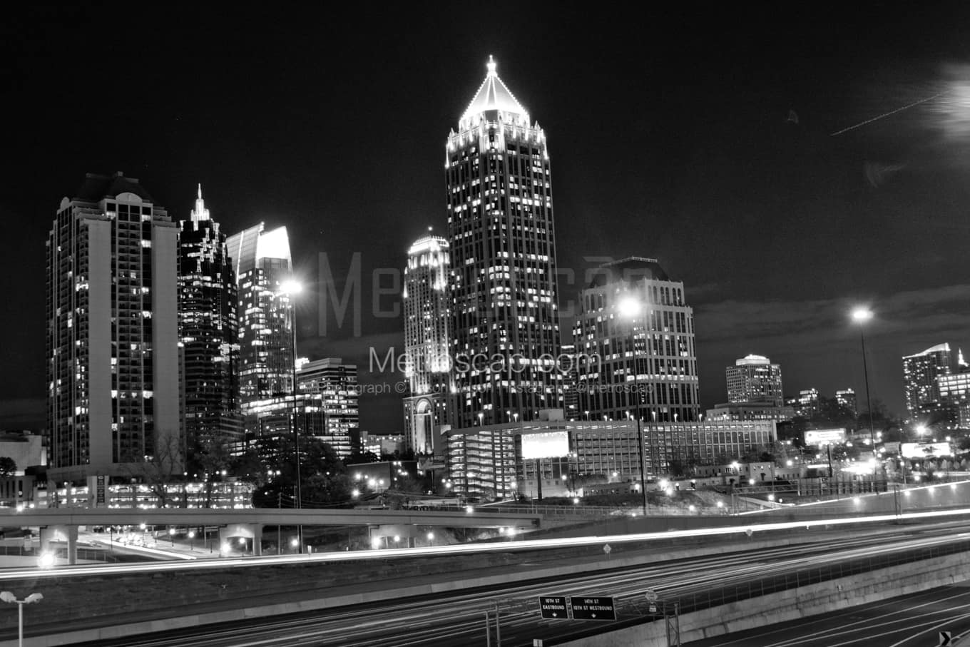 Black & White Atlanta Architecture Pictures