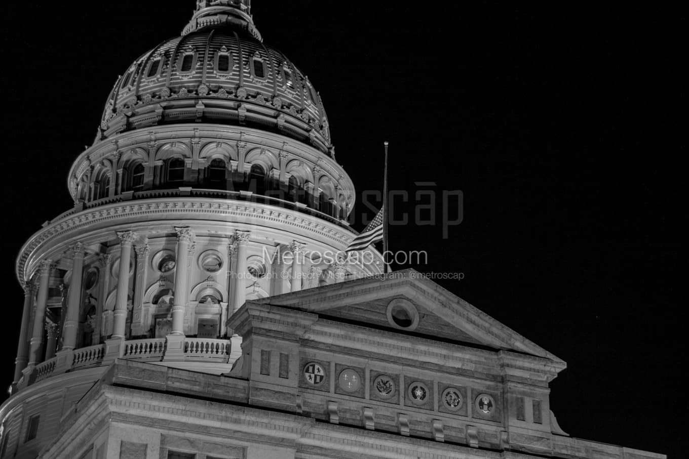 Black & White Austin Architecture Pictures