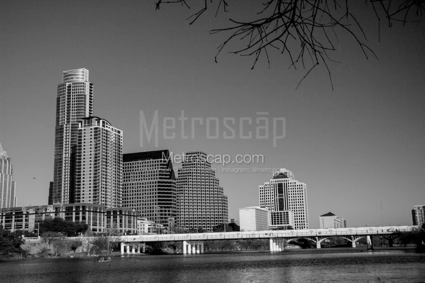 Black & White Austin Architecture Pictures