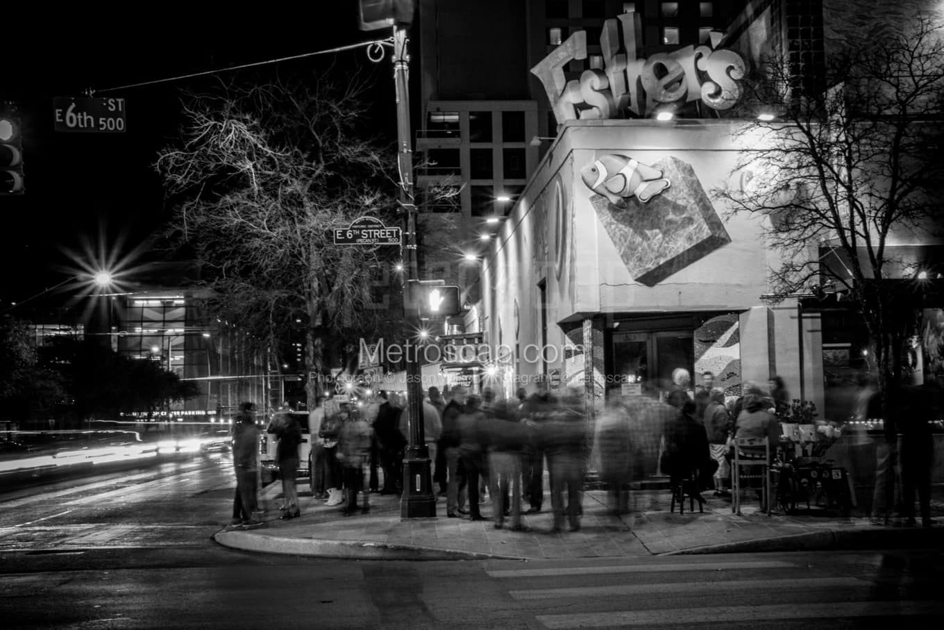 Black & White Austin Architecture Pictures