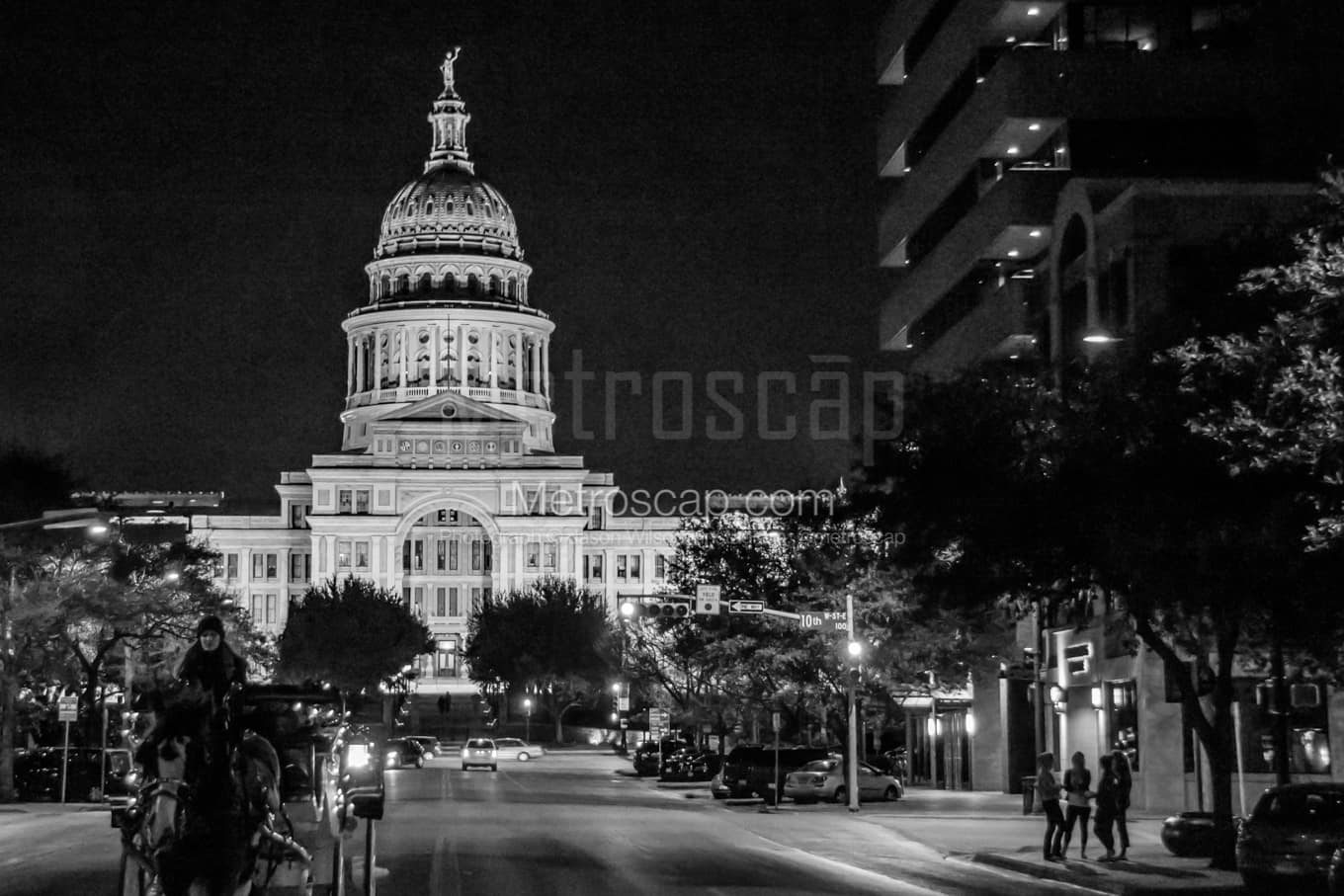 Black & White Austin Architecture Pictures