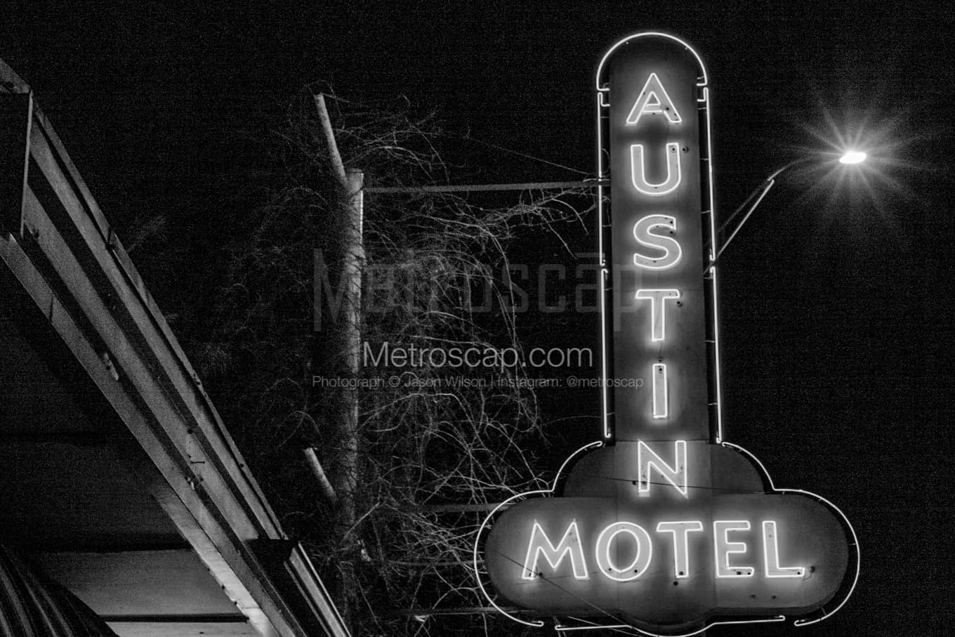 Black & White Austin Architecture Pictures