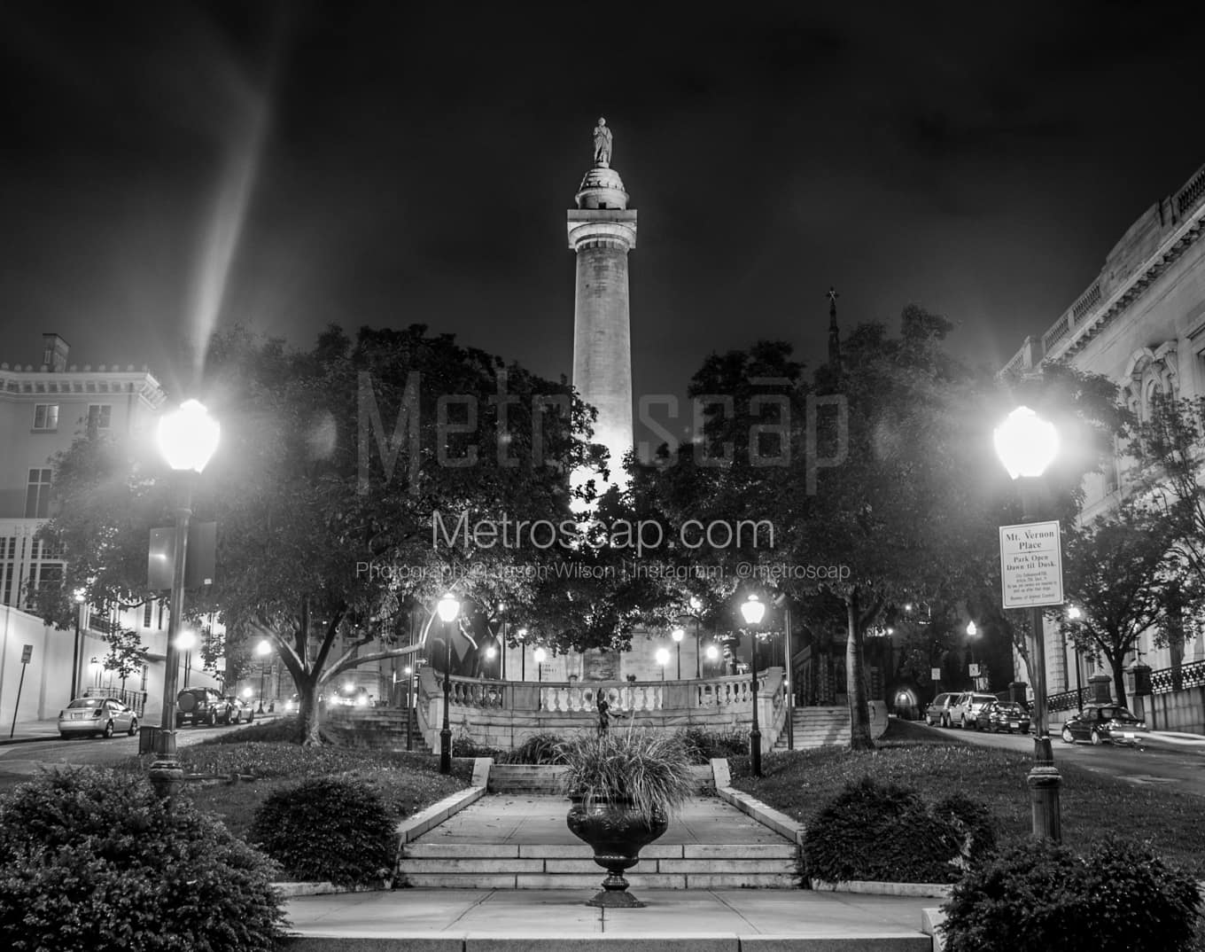 Black & White Baltimore Architecture Pictures