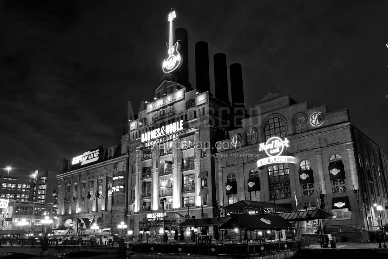 Black & White Baltimore Architecture Pictures