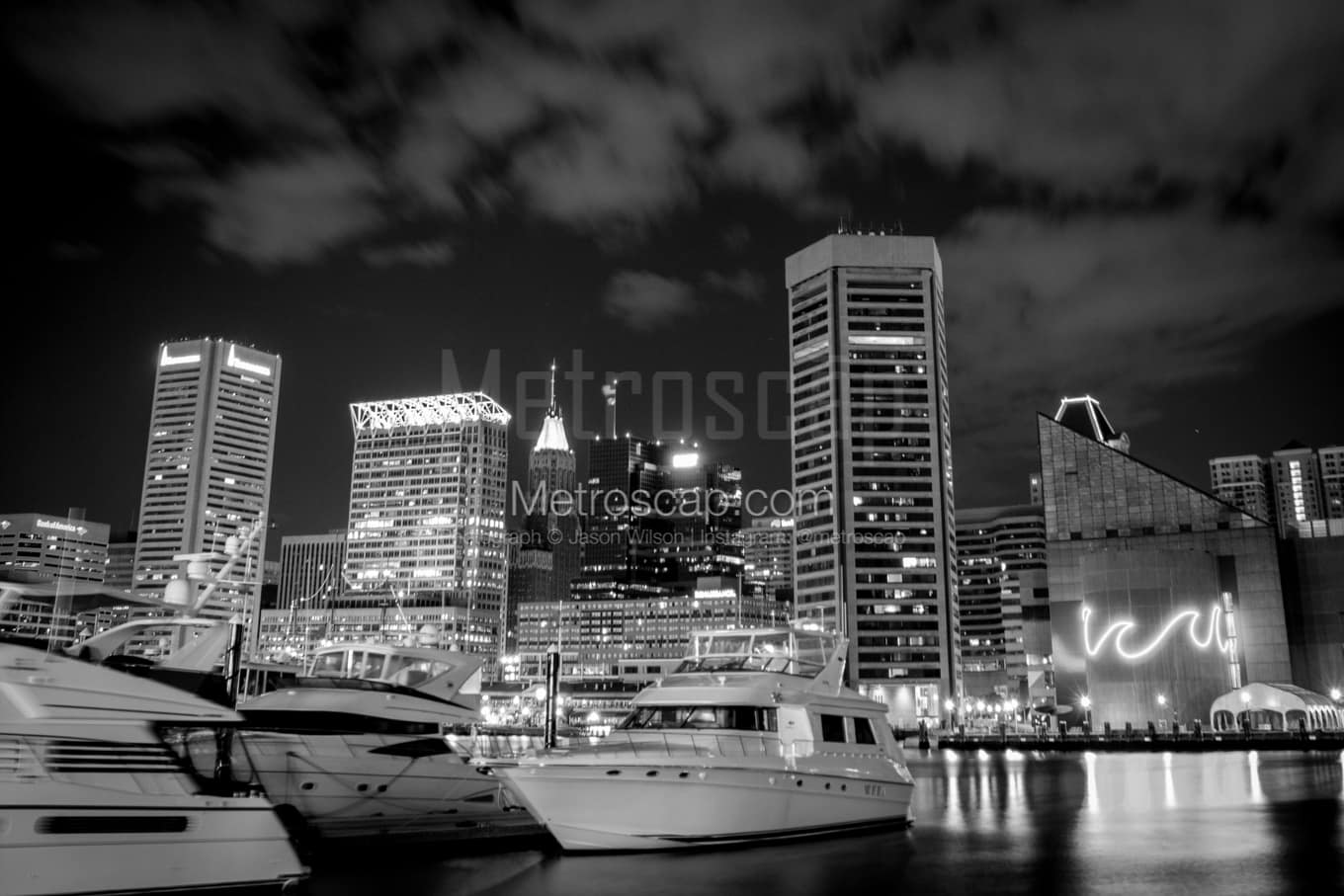 Black & White Baltimore Architecture Pictures