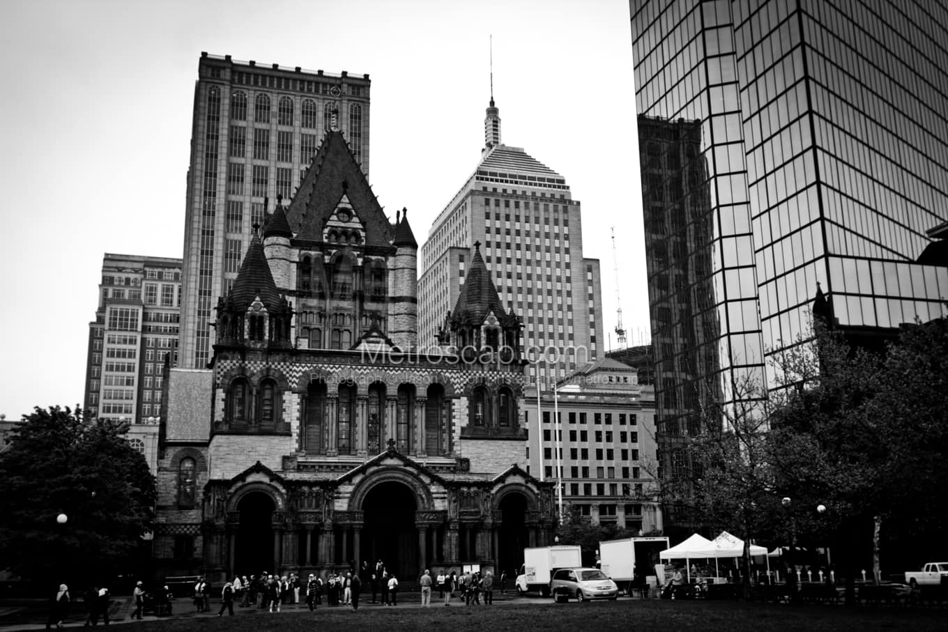 Black & White Boston Architecture Pictures