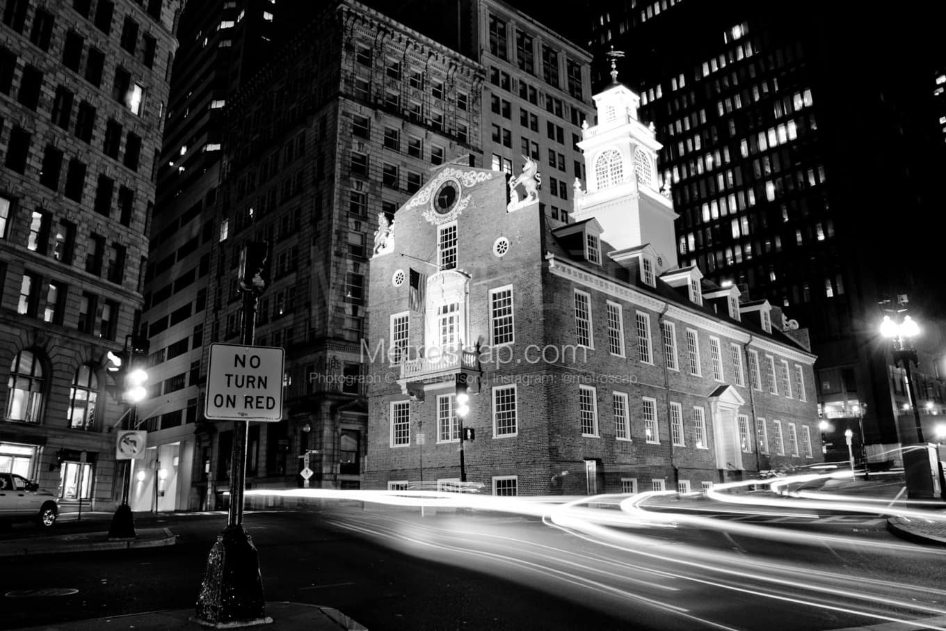 Black & White Boston Architecture Pictures