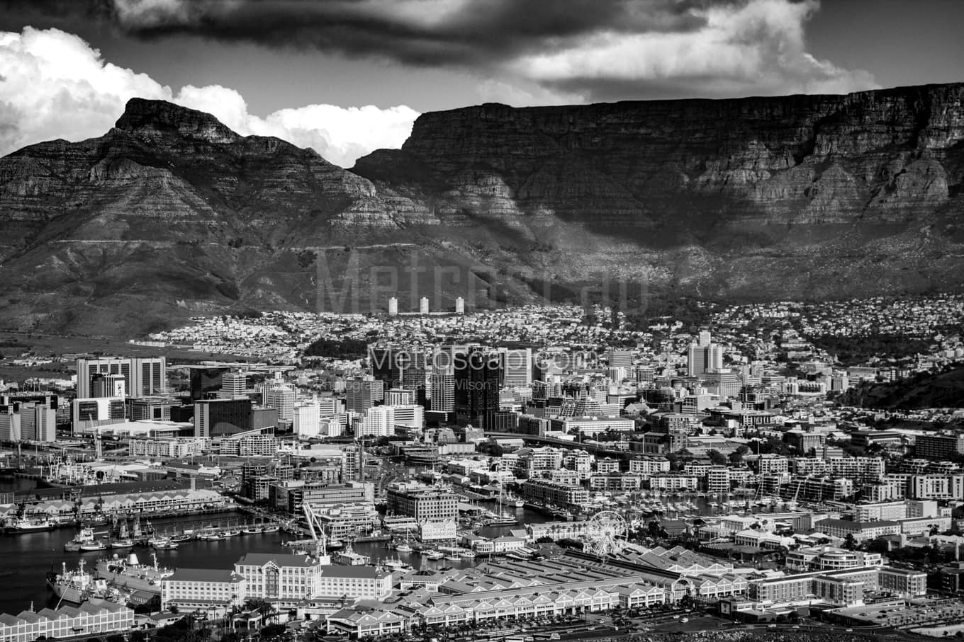 Black & White Cape Town Architecture Pictures