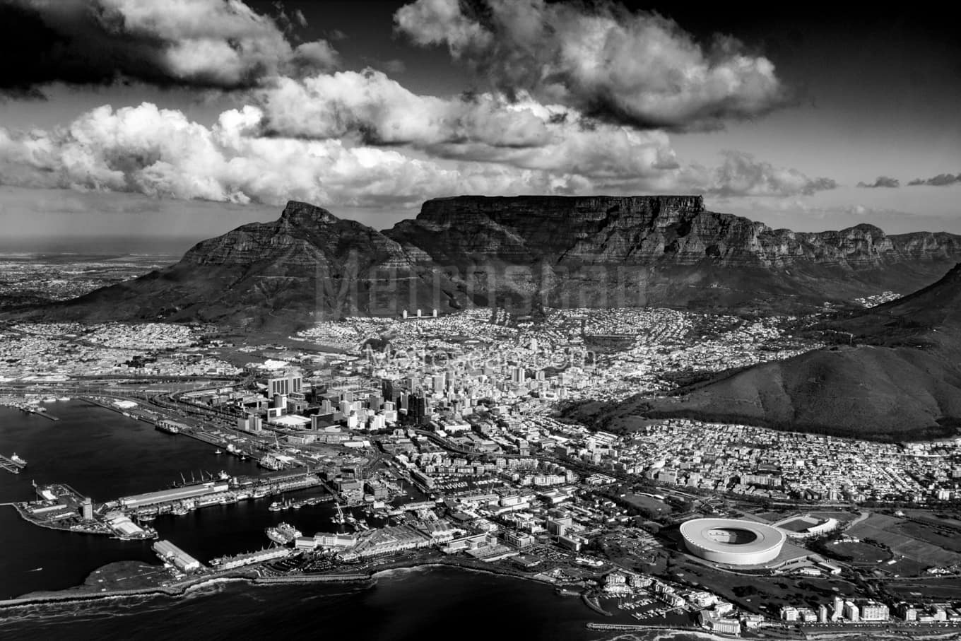 Black & White Cape Town Architecture Pictures