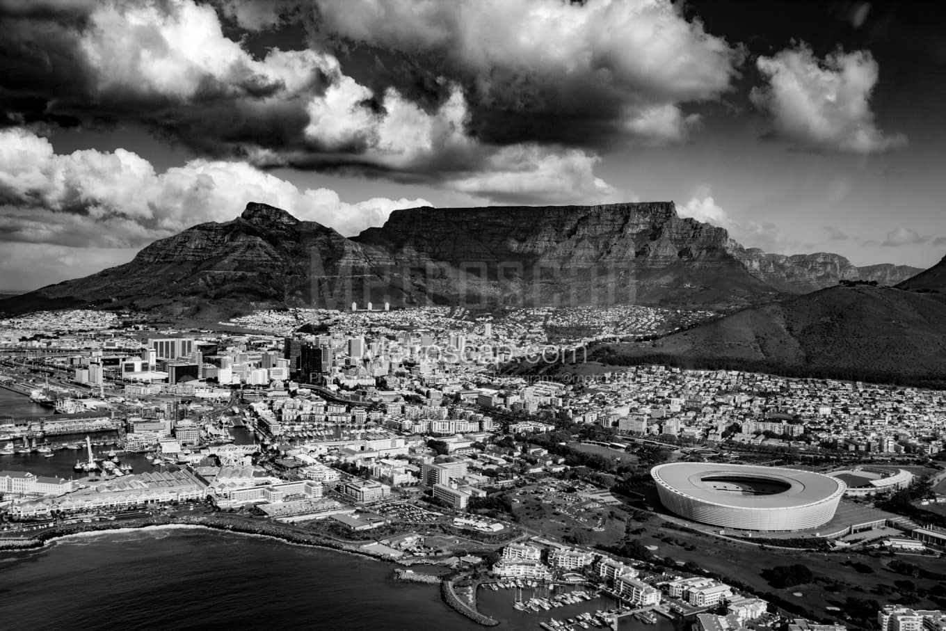 Black & White Cape Town Architecture Pictures