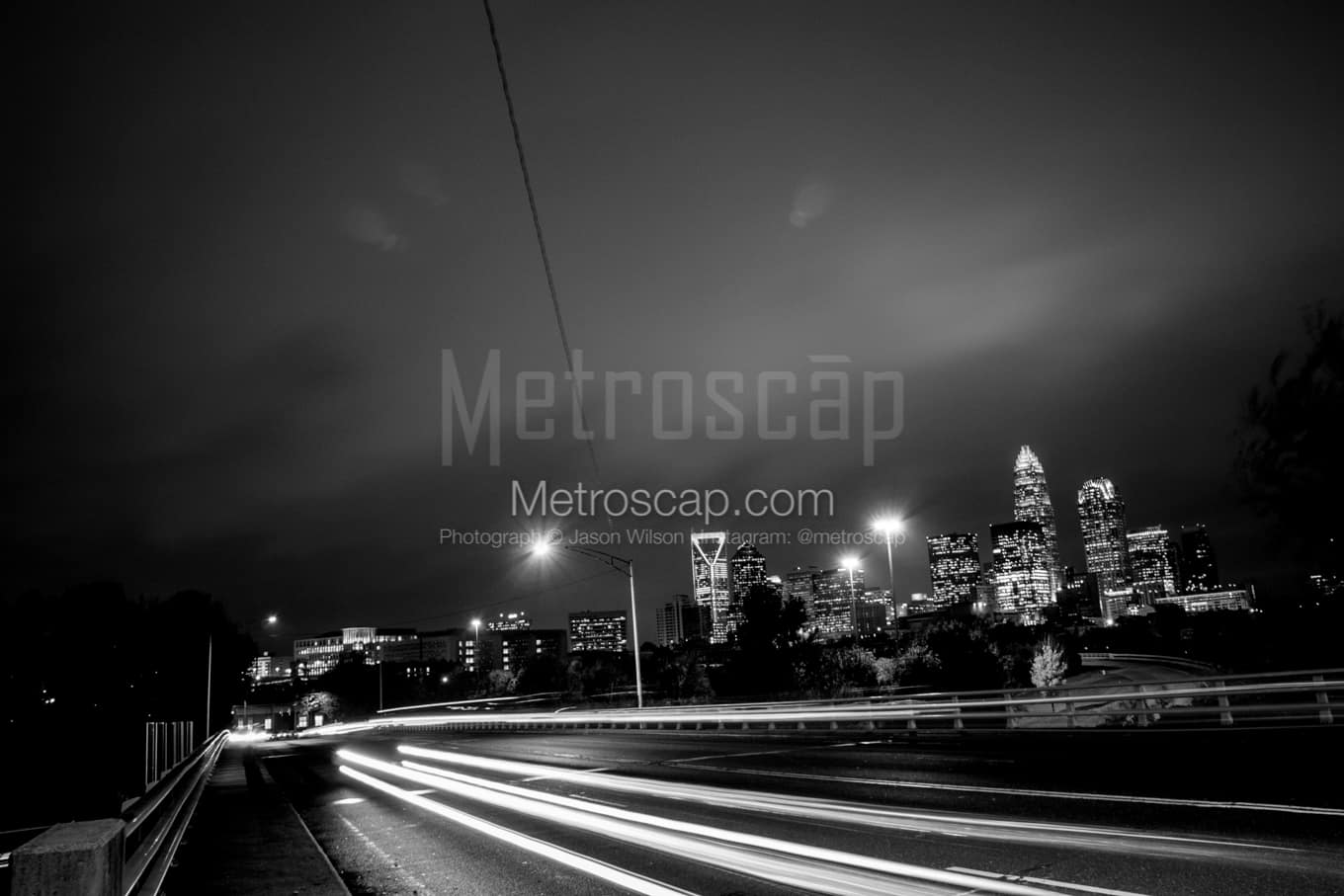 Black & White Charlotte Architecture Pictures