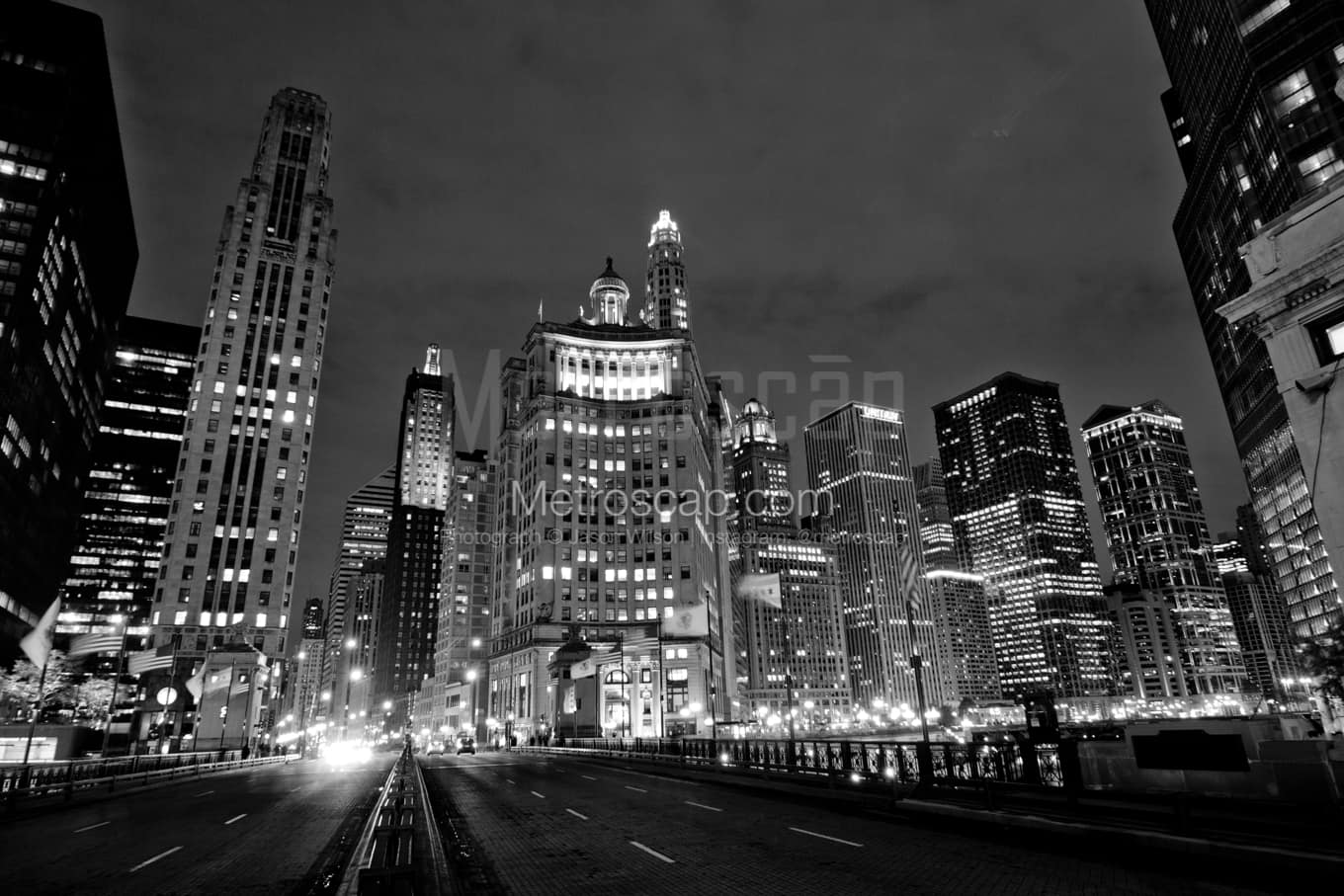 Black & White Chicago Architecture Pictures