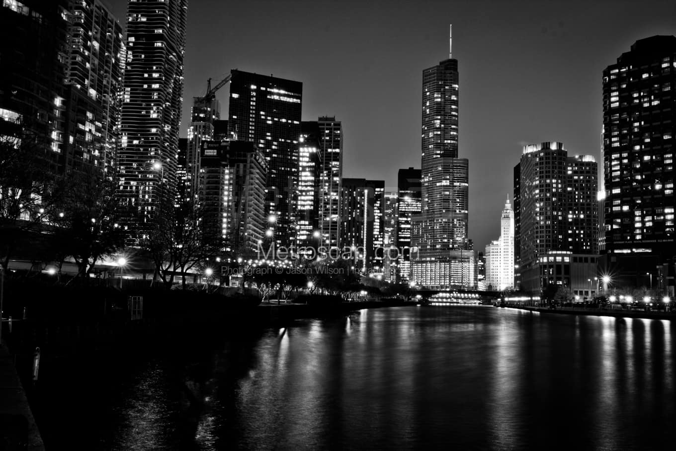 Black & White Chicago Architecture Pictures