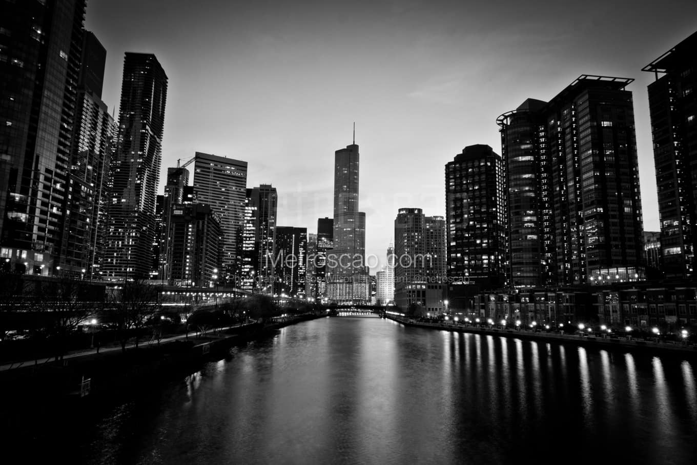 Black & White Chicago Architecture Pictures