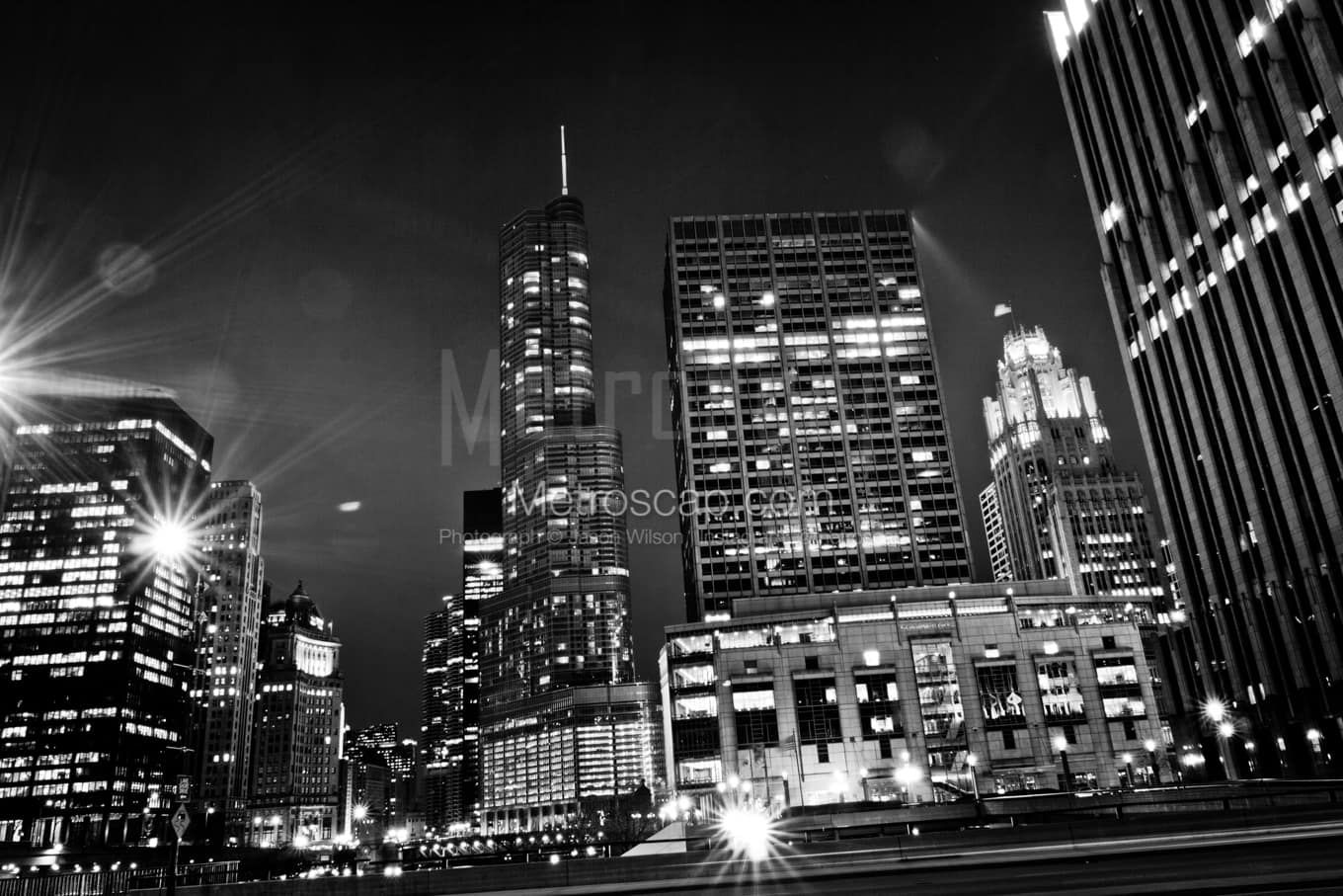 Black & White Chicago Architecture Pictures