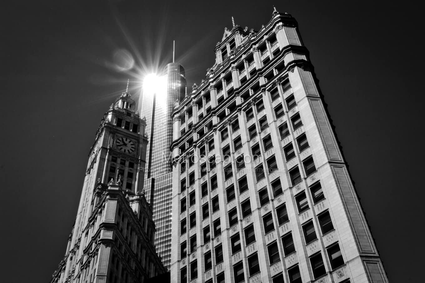 Black & White Chicago Architecture Pictures