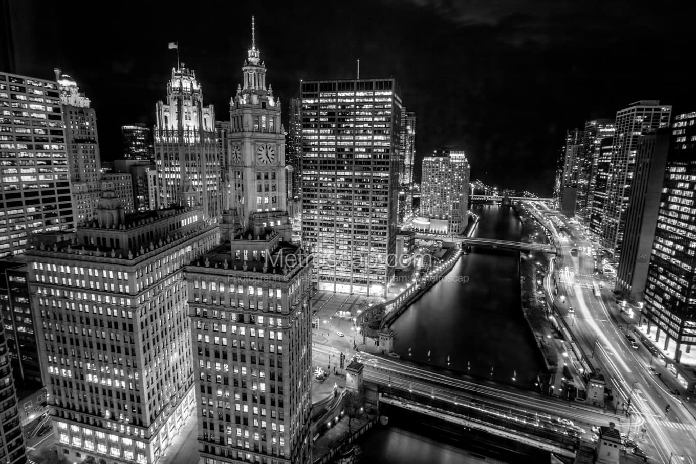 Black & White Chicago Architecture Pictures