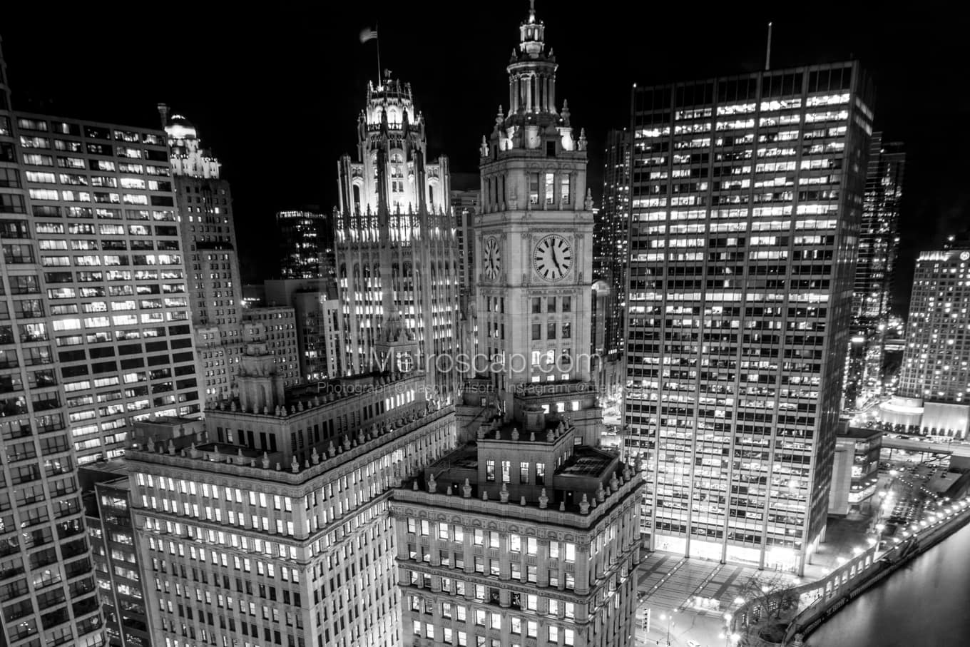 Black & White Chicago Architecture Pictures