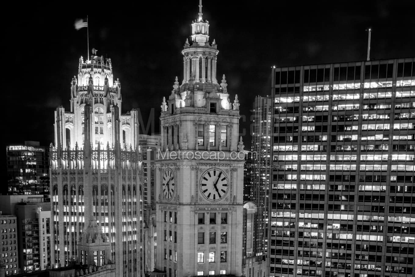 Black & White Chicago Architecture Pictures