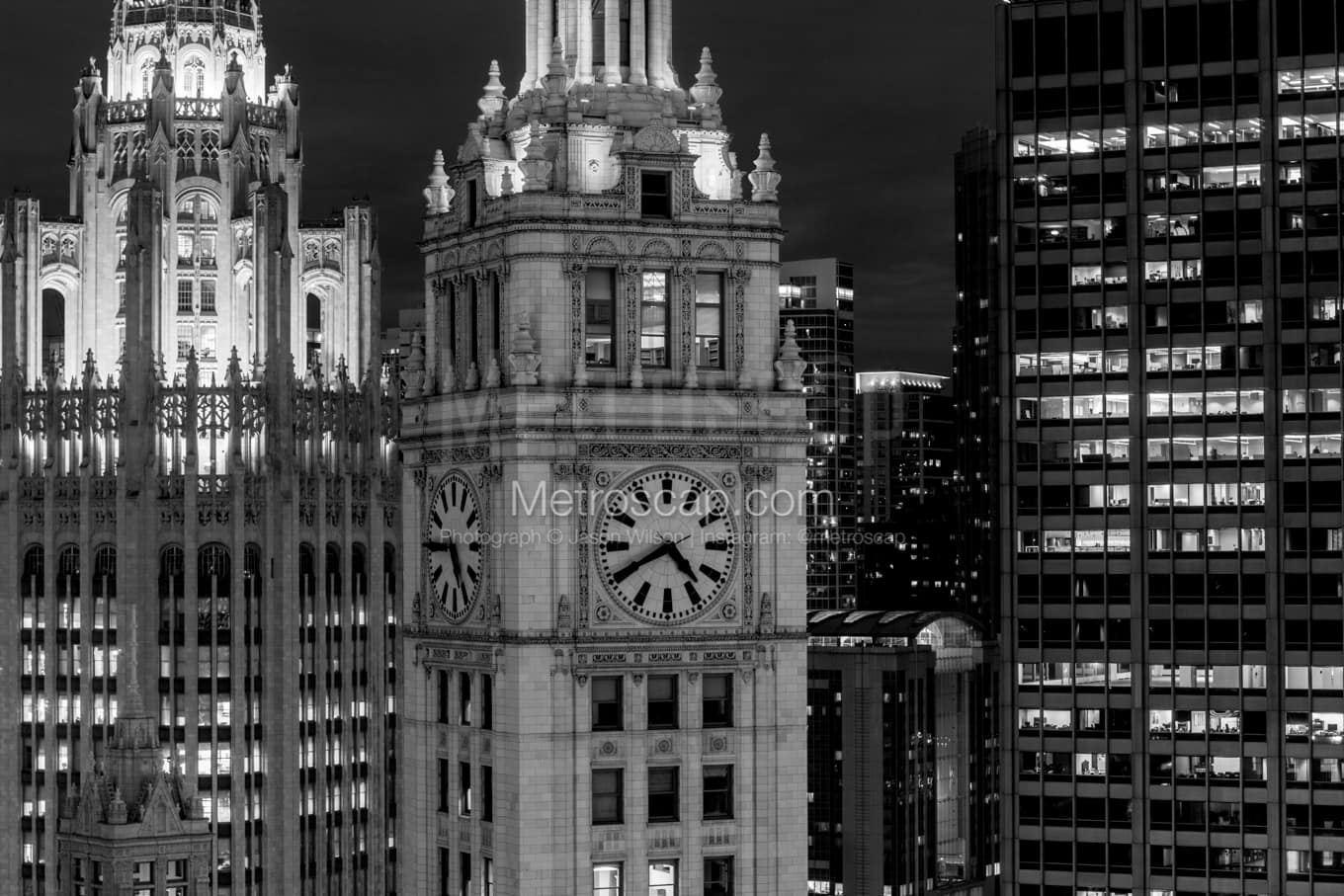 Black & White Chicago Architecture Pictures