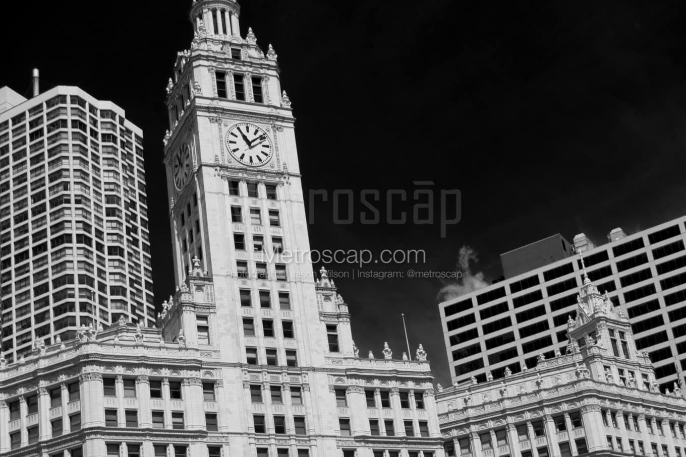 Black & White Chicago Architecture Pictures