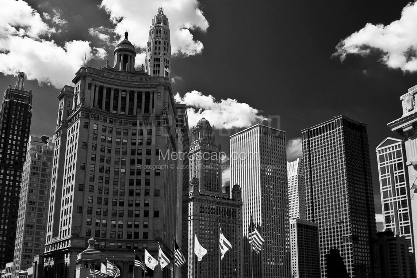 Black & White Chicago Architecture Pictures