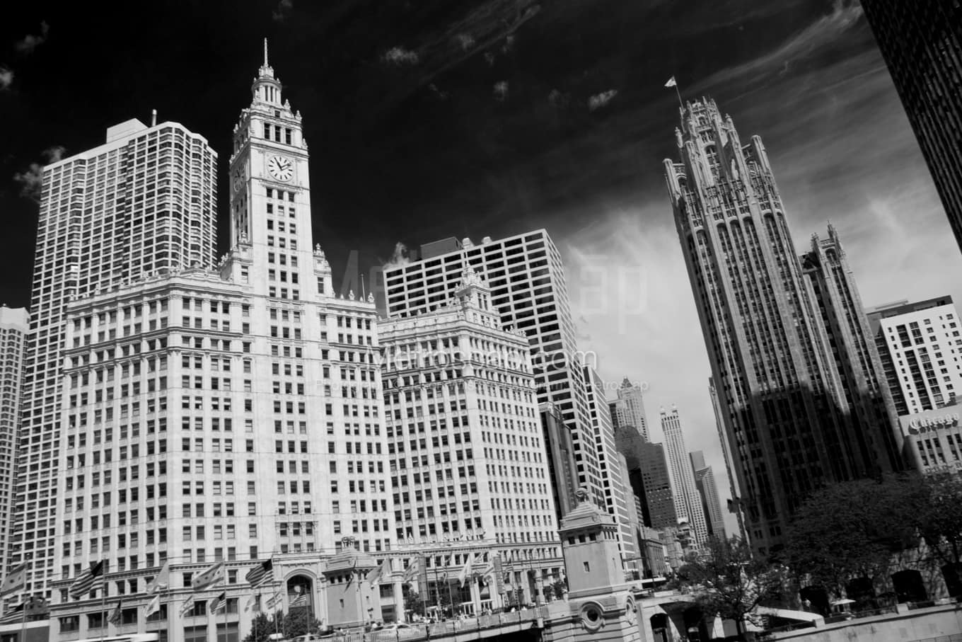 Black & White Chicago Architecture Pictures