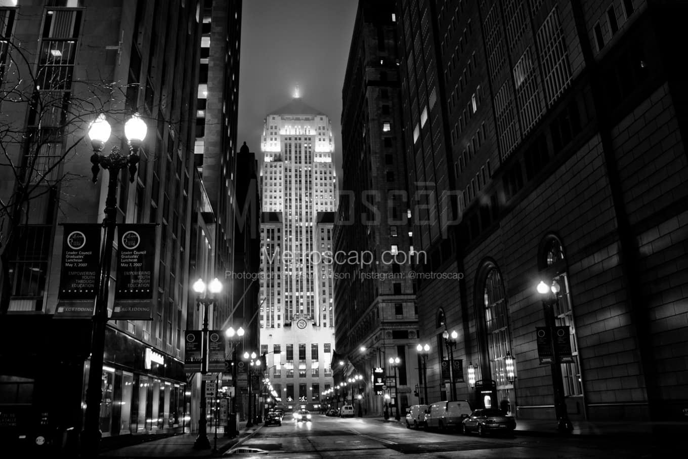 Black & White Chicago Architecture Pictures