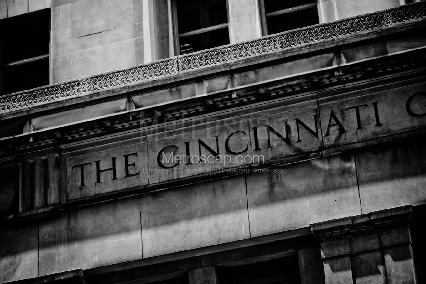 Black & White Cincinnati Architecture Pictures