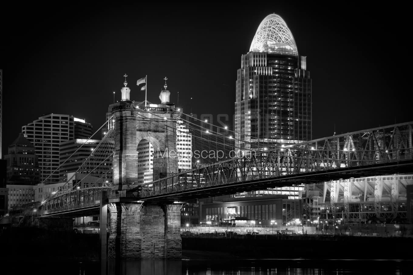 Black & White Cincinnati Architecture Pictures