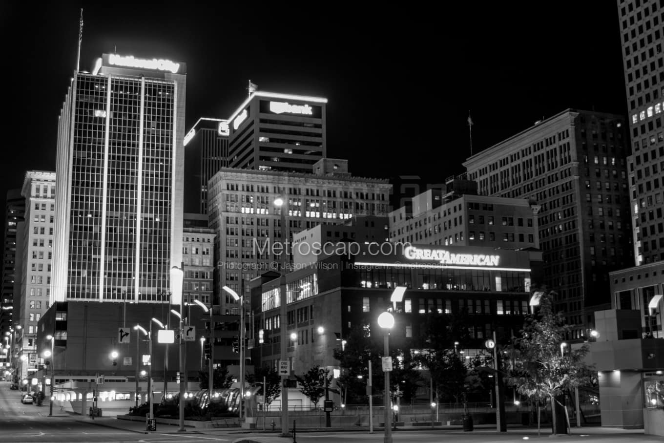 Black & White Cincinnati Architecture Pictures