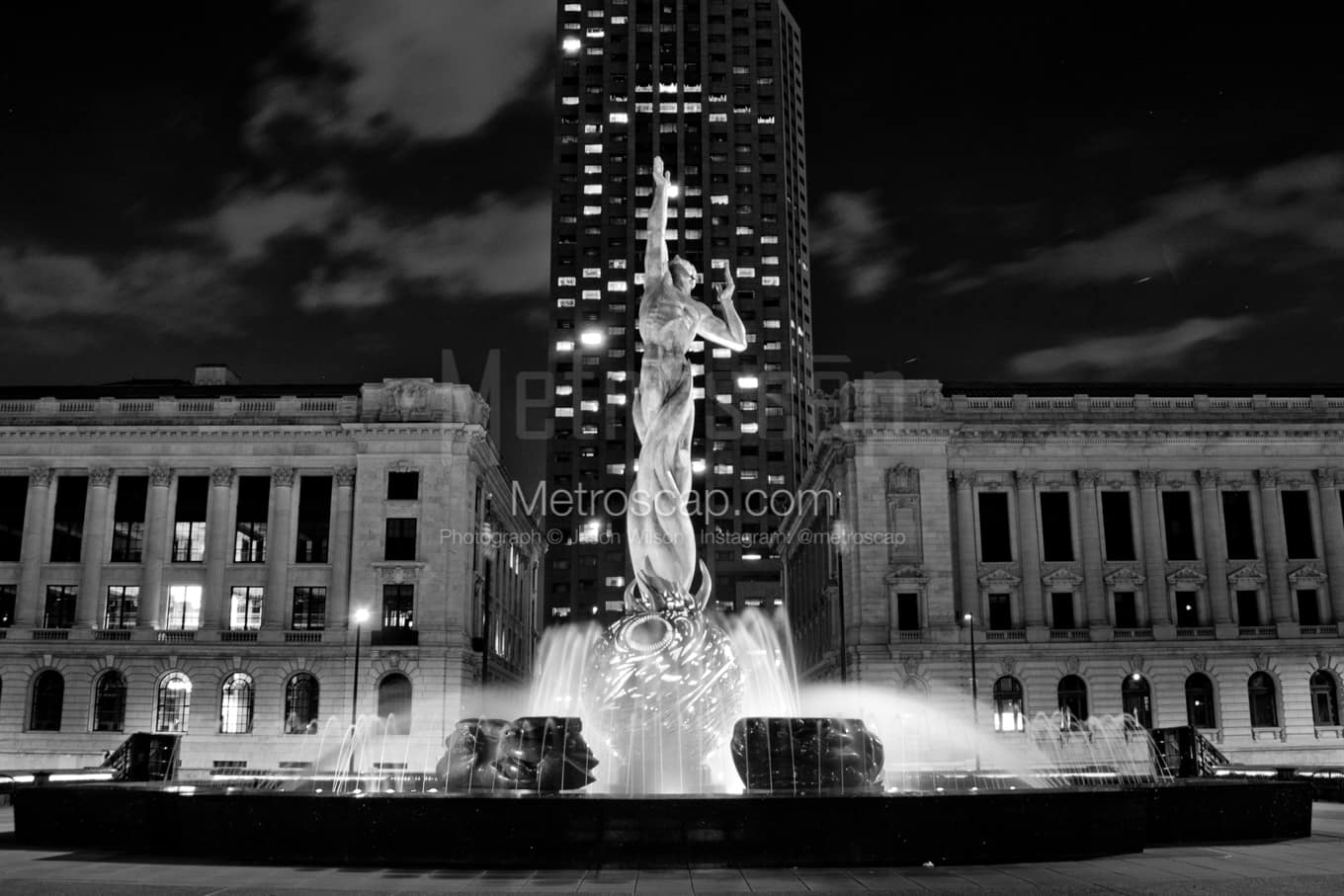 Black & White Cleveland Architecture Pictures