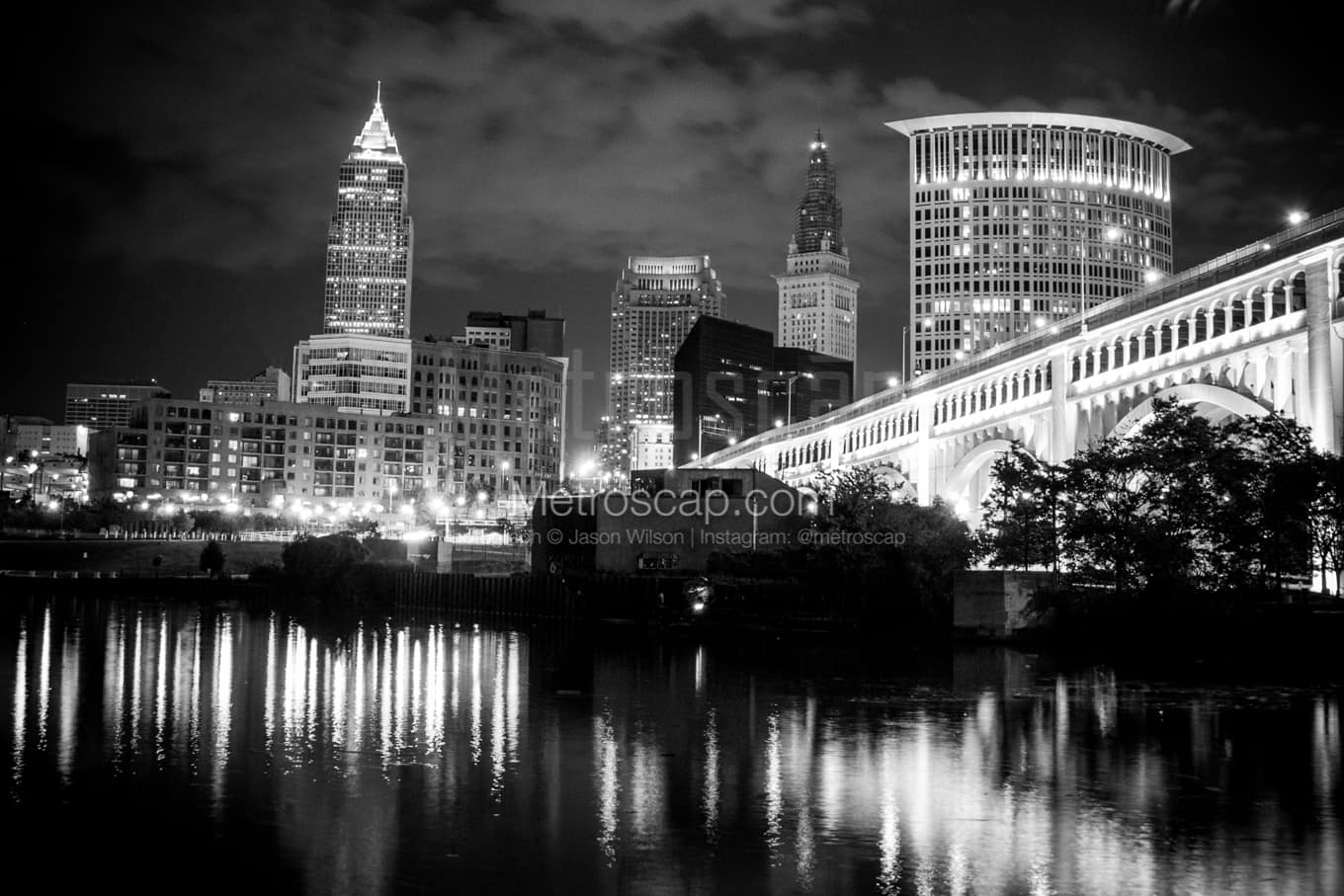 Black & White Cleveland Architecture Pictures