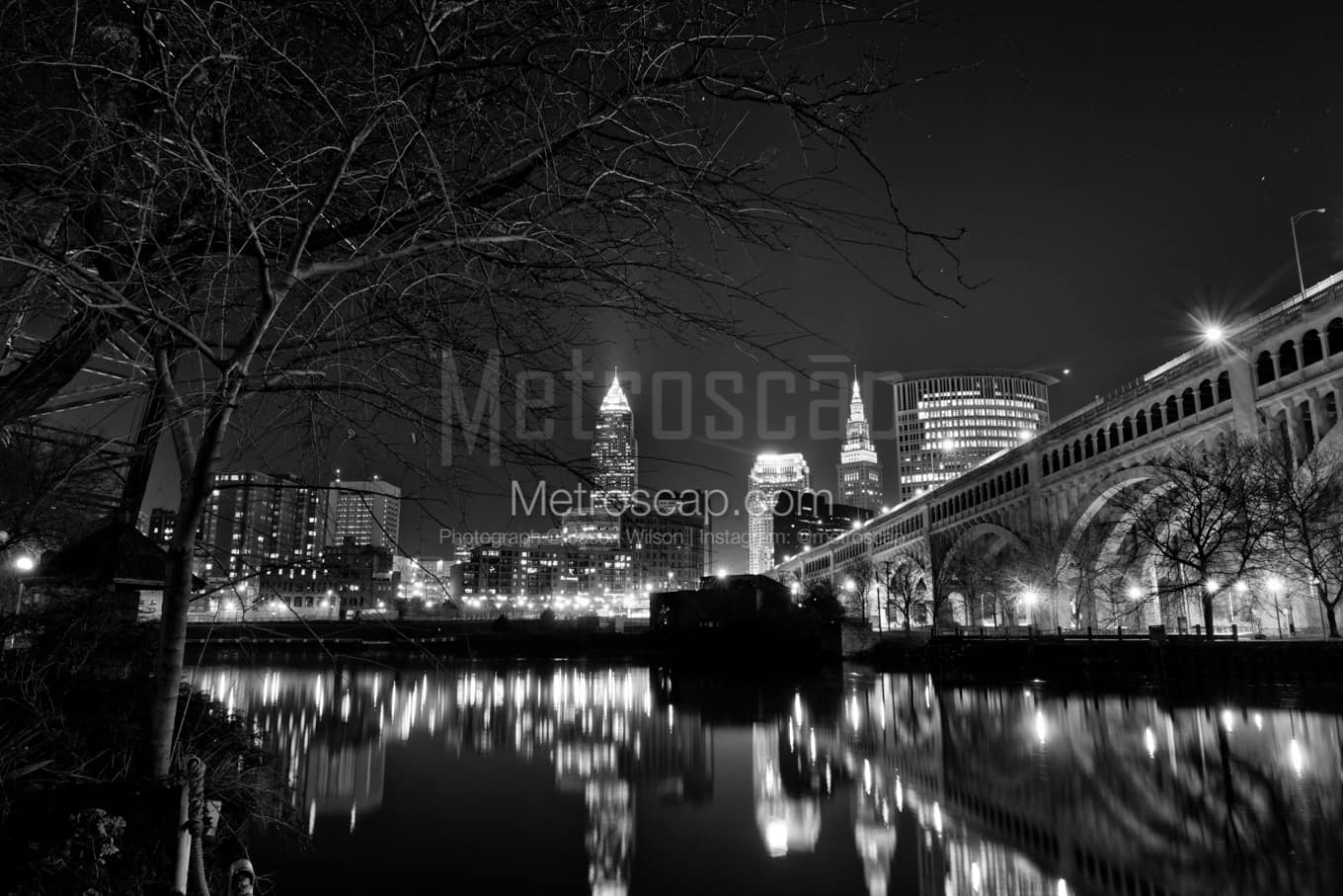 Black & White Cleveland Architecture Pictures