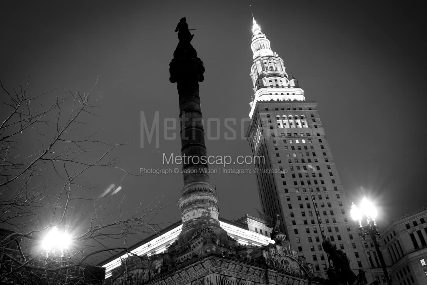 Black & White Cleveland Architecture Pictures