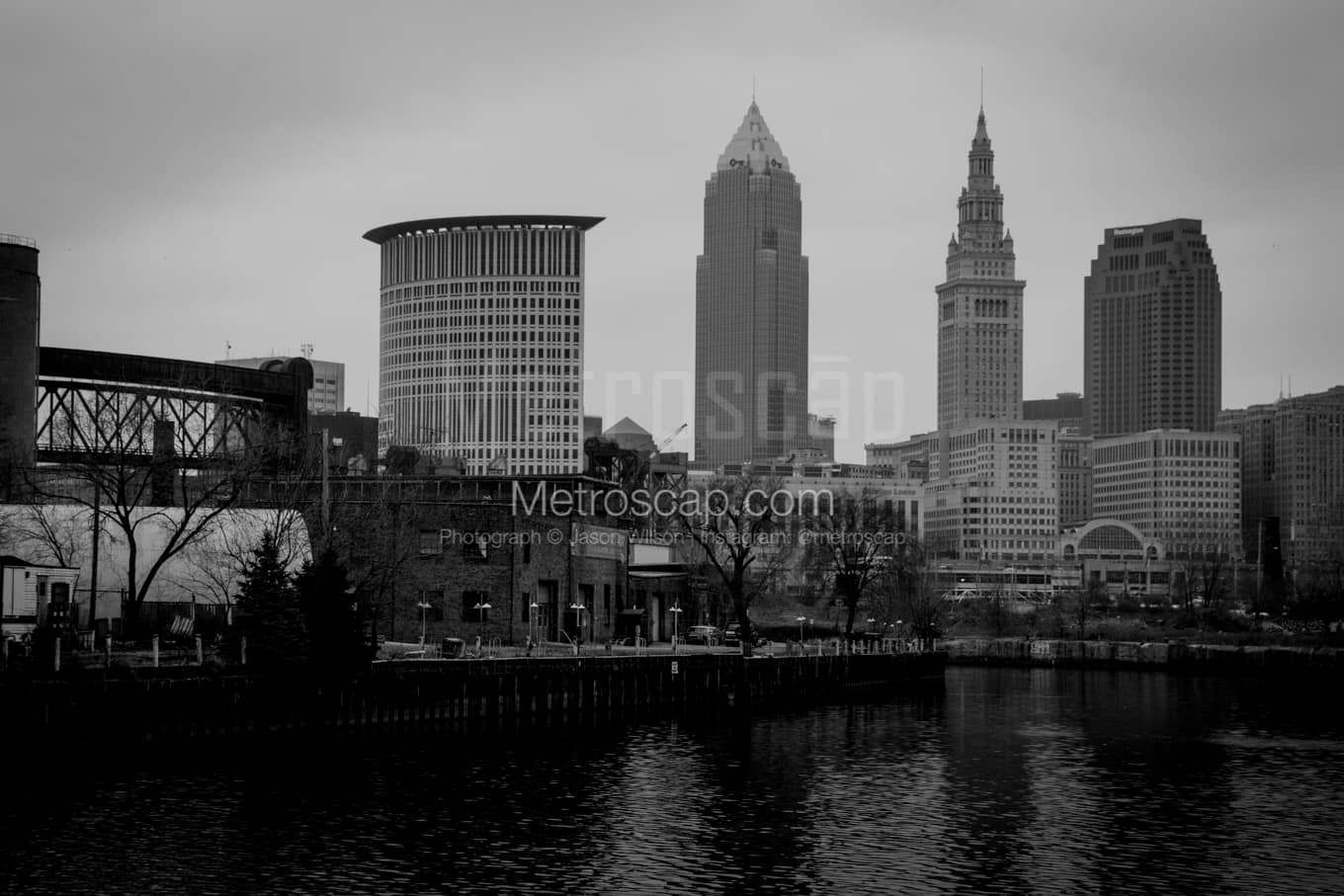 Black & White Cleveland Architecture Pictures