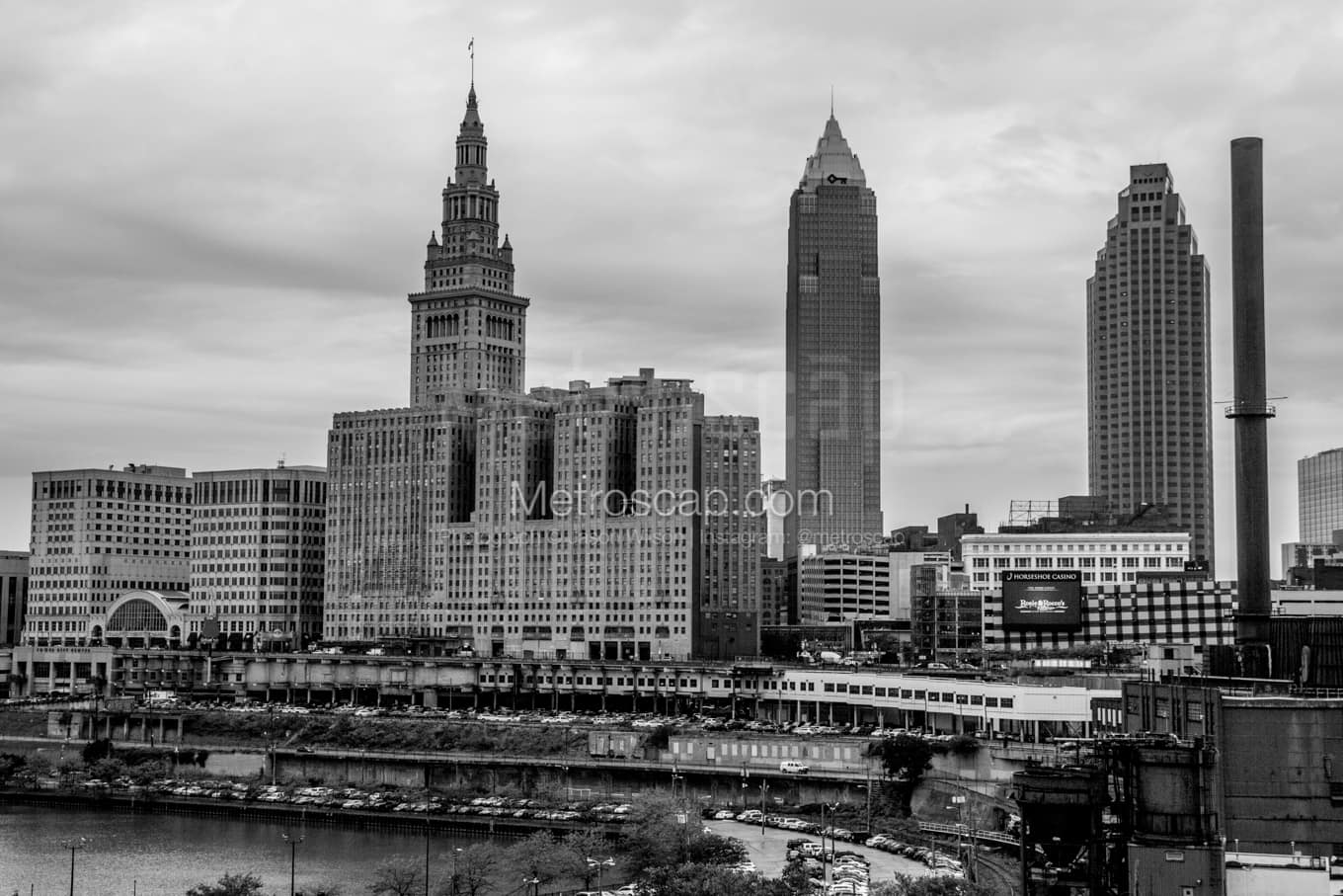 Black & White Cleveland Architecture Pictures