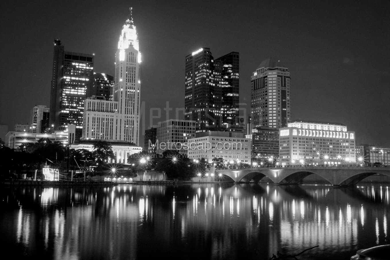 Black & White Columbus Architecture Pictures