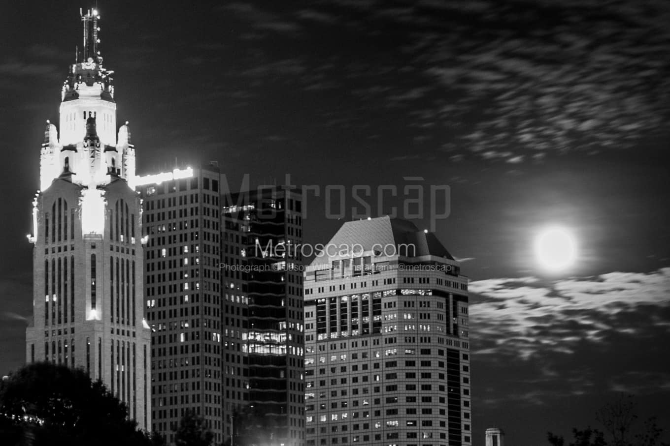 Black & White Columbus Architecture Pictures