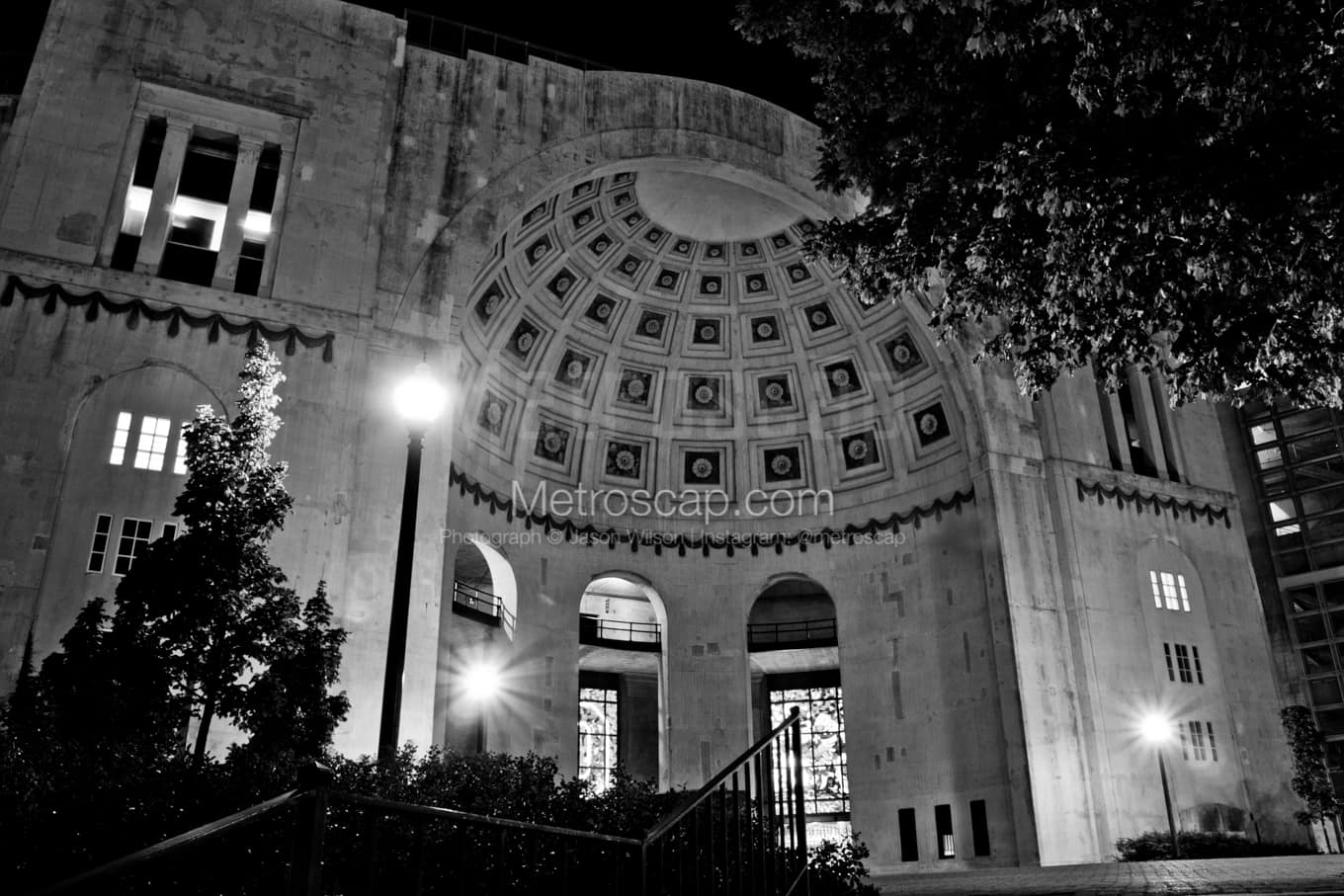 Black & White Columbus Architecture Pictures