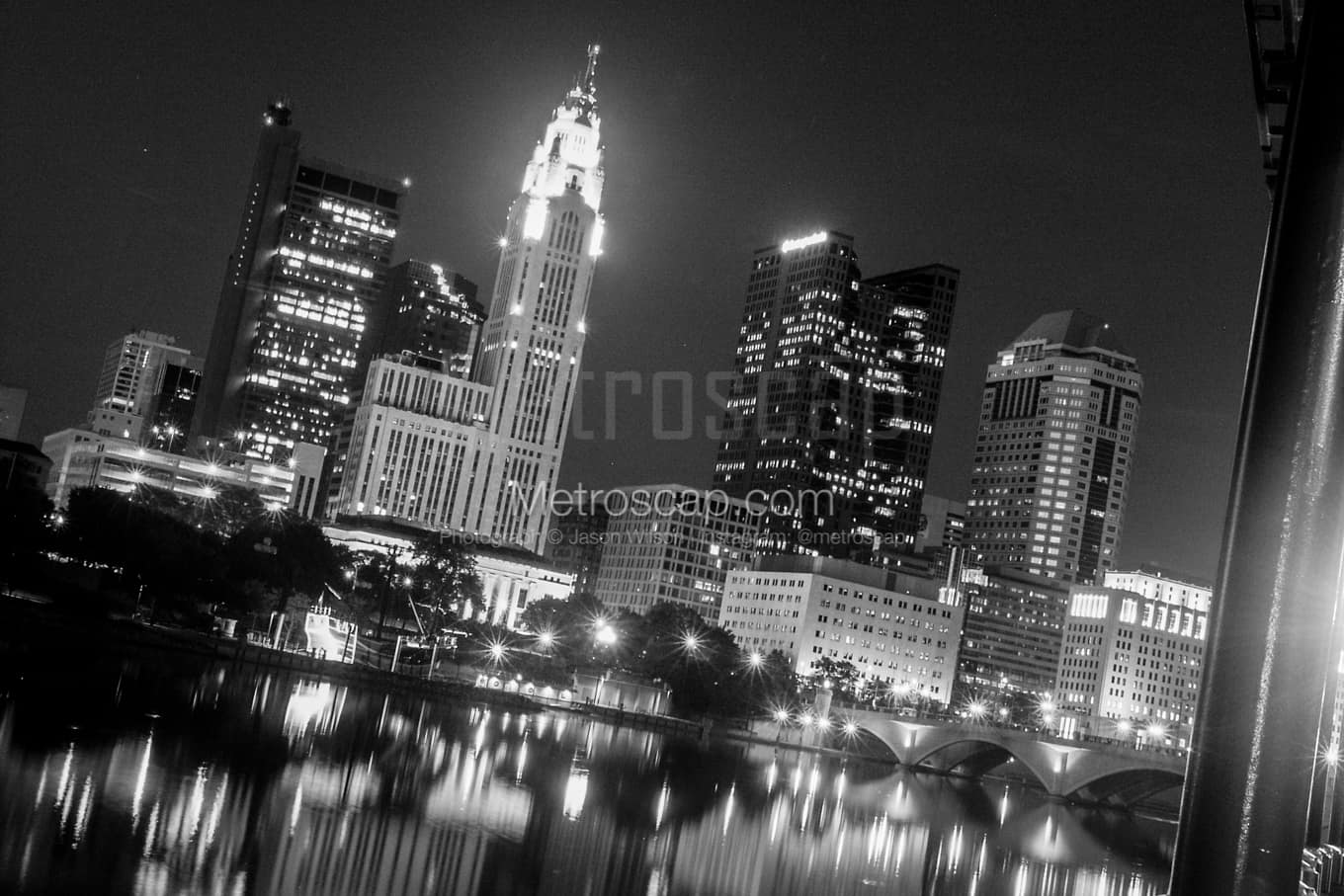 Black & White Columbus Architecture Pictures