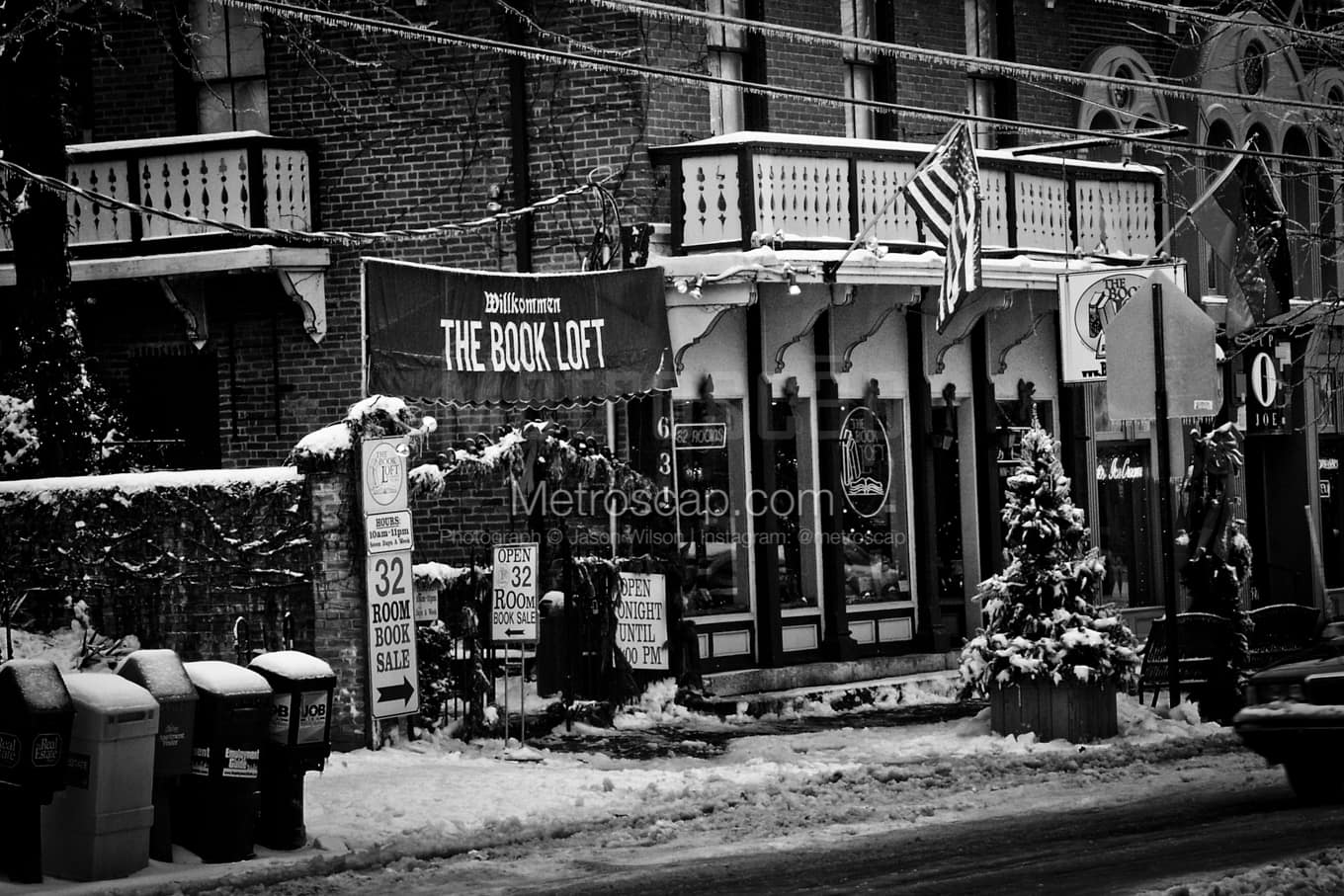 Black & White Columbus Architecture Pictures