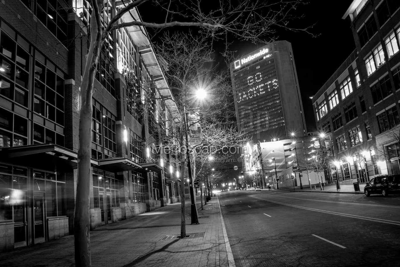 Black & White Columbus Architecture Pictures