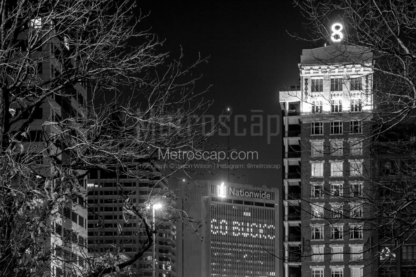 Black & White Columbus Architecture Pictures