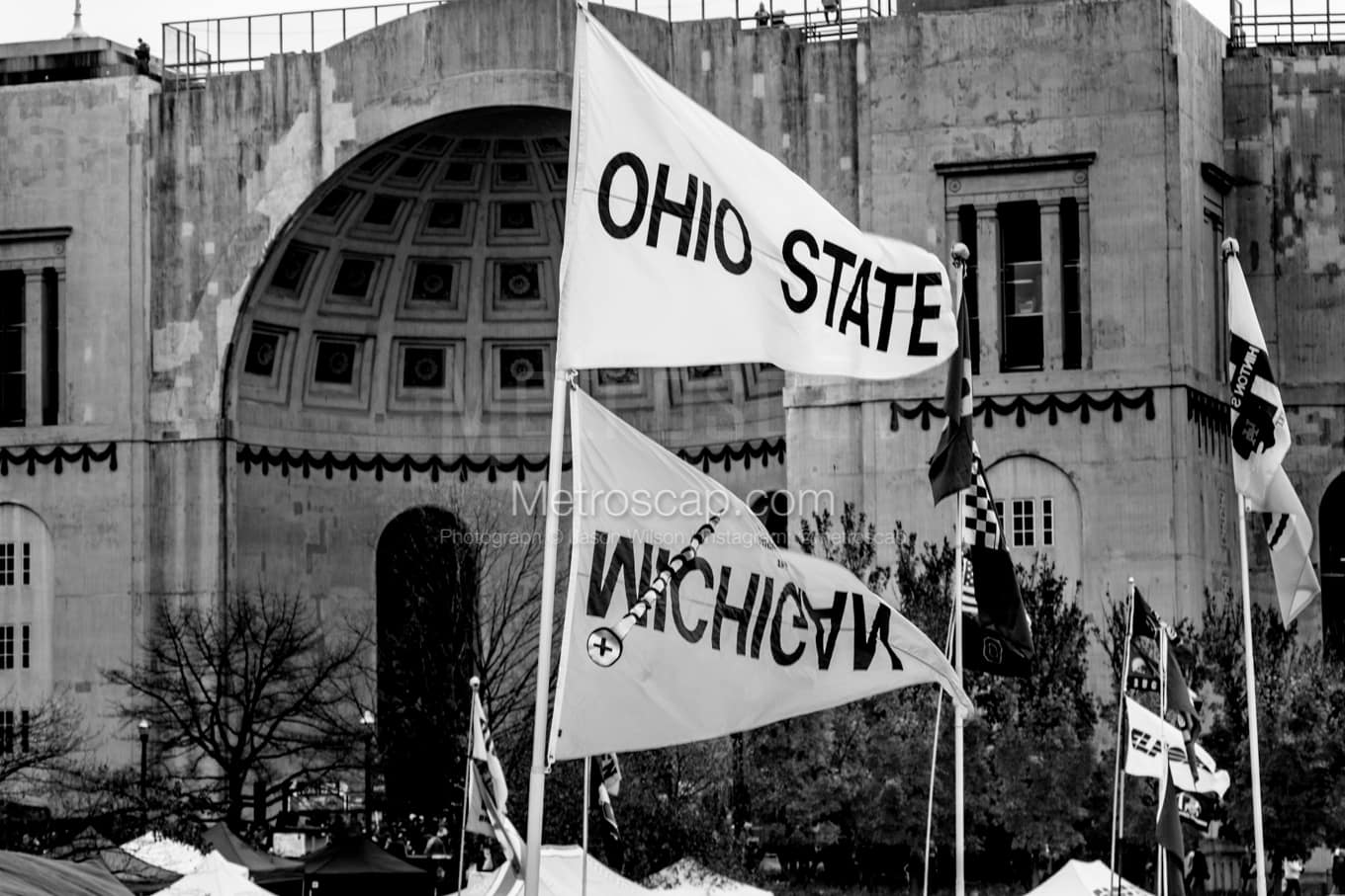 Black & White Columbus Architecture Pictures