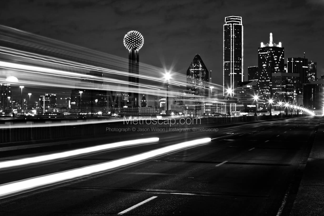 Black & White Dallas Architecture Pictures