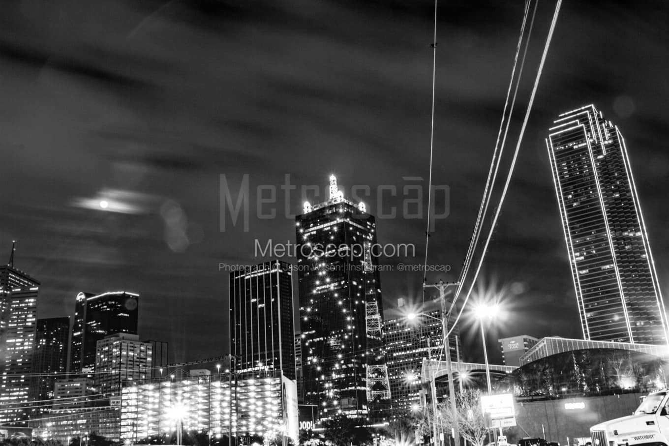 Black & White Dallas Architecture Pictures