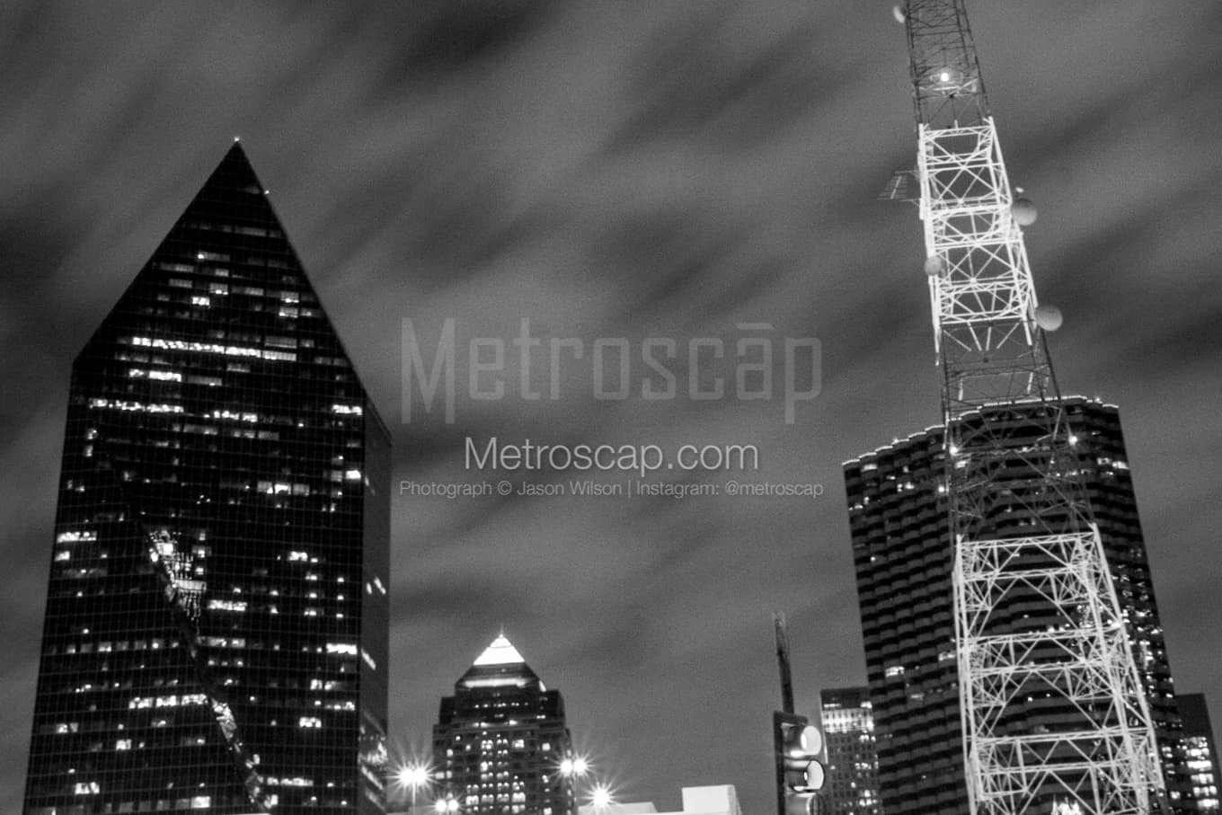 Black & White Dallas Architecture Pictures