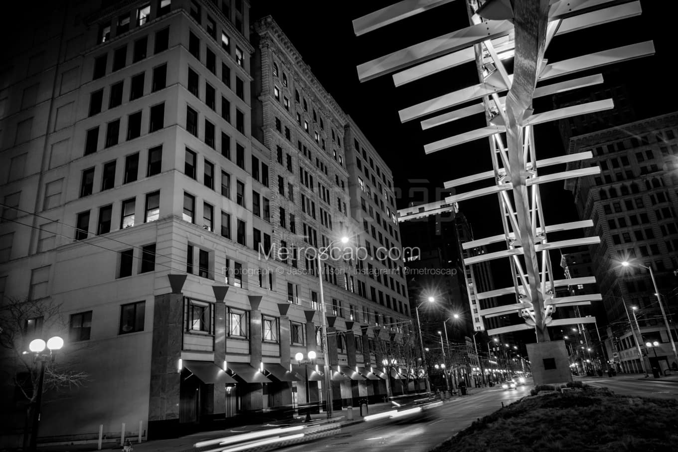 Black & White Dayton Architecture Pictures
